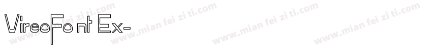 VireoFont Ex字体转换